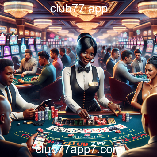 A Experiência do Cassino Ao Vivo no Club77 App