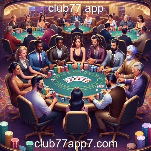 Descubra o Mundo do Poker no Club77 App